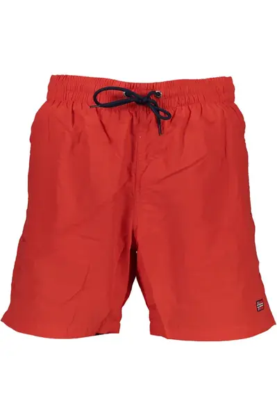 Červené pánské koupací kraťasy