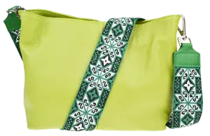 NovaKabelka.cz Batilda Verde Segnale s přídavným popruhem V