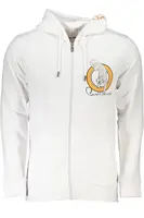 Bílá pánská mikina Cavalli Class na zip