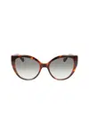 LIU JO BROWN WOMEN'S SUNGLASSES