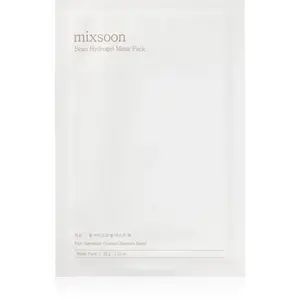 mixsoon Bean Hydrogel Mask Pack intenzivní hydrogelová maska pro rozjasnění a hydrataci 35 g