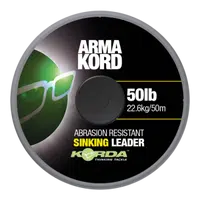 Korda šoková šňůra arma kord sinking braid 50 m - 50 lb