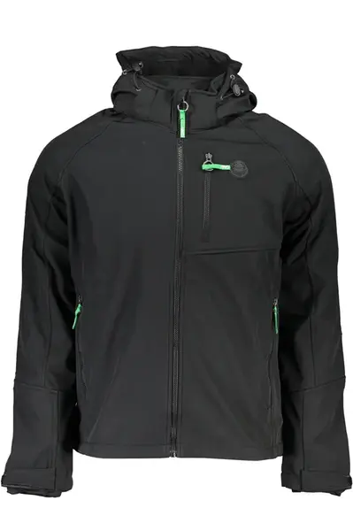 Pánská černá sportovní bunda Gian Marco Venturi