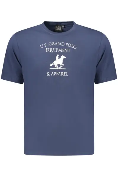 US Grand Polo triko s krátkým rukávem modré