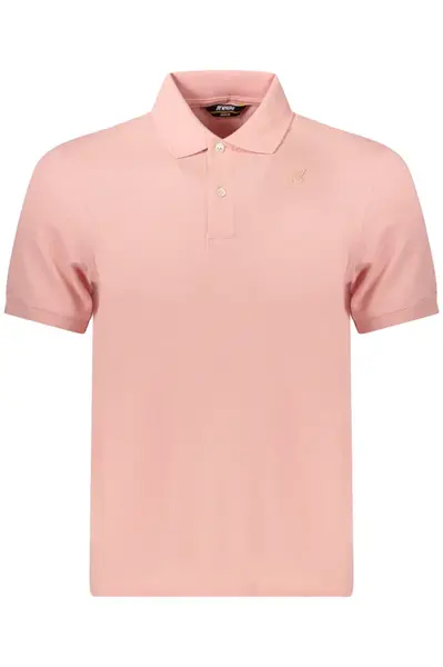 Pánské růžové polo triko K-WAY