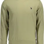 US POLO SWEATSHIRT WITHOUT ZIP MAN GREEN