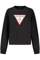GUESS JEANS SWEATSHIRT WITHOUT ZIP WOMEN BLACK