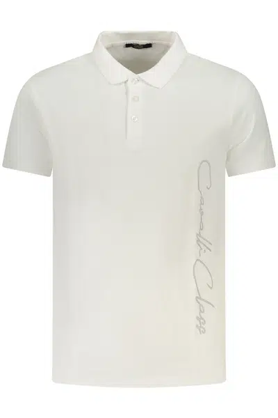 CAVALLI CLASS POLO SHORT SLEEVES MEN WHITE
