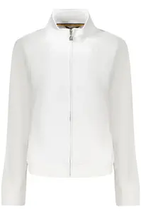 Dámská bílá mikina na zip