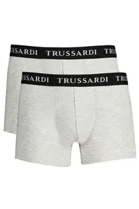 Pánské šedé boxerky Trussardi