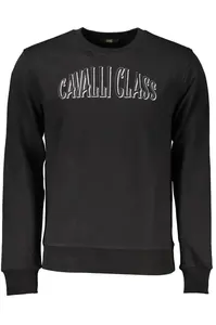 Černá mikina Cavalli Class