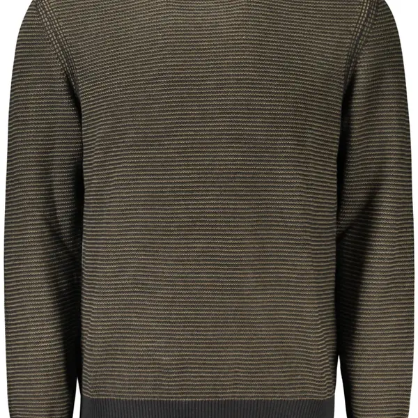 HUGO BOSS MEN'S BLACK SWEATER