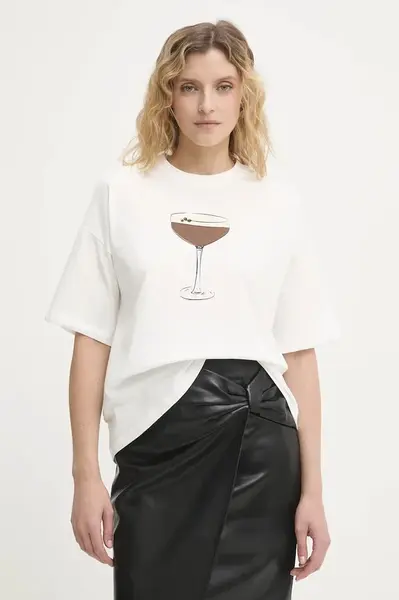 Bavlněné tričko Never Fully Dressed