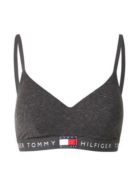 Tommy Hilfiger Underwear Podprsenka  tmavosivá / biela