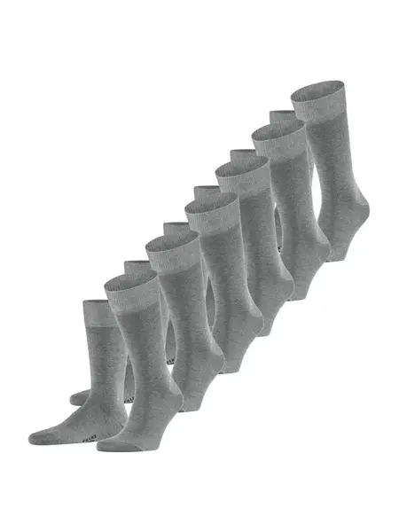 FALKE Ponožky 'Happy'  sivá melírovaná