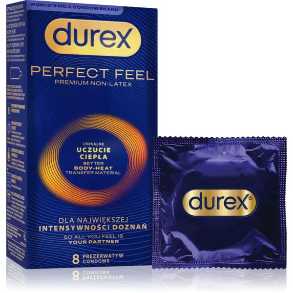 Durex Perfect Feel kondómy 8 ks