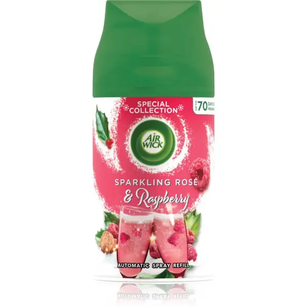 Air Wick Freshmatic Sparkling Rose & Raspberry osvěžovač vzduchu – náhradní náplň 250 ml