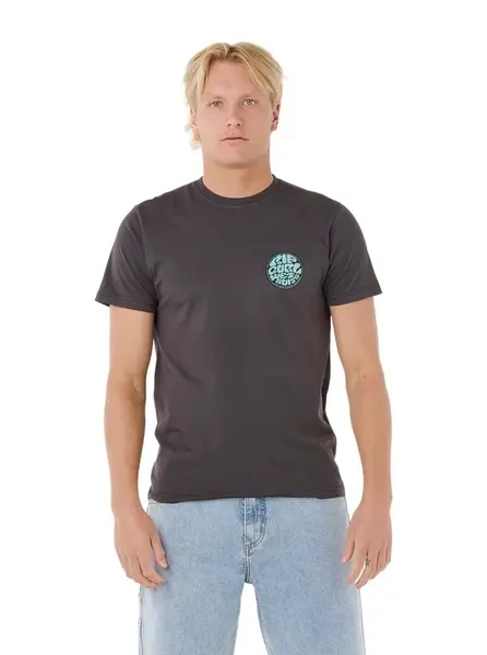 Rip curl pánské tričko Wettie Passage Icon Phantom | Šedá | Velikost XL