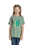 Meatfly dětské tričko Artee Olive | Zelená | Velikost 158 | 100% bavlna