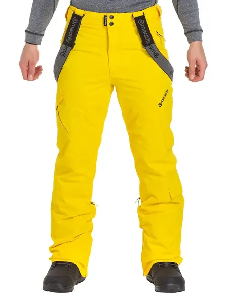 Meatfly pánské SNB & SKI kalhoty Ghost Super Lemon | Žlutá | Velikost S