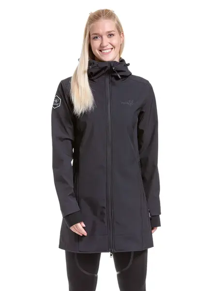 Meatfly dámský softshell kabát Thea Black | Černá | Velikost M