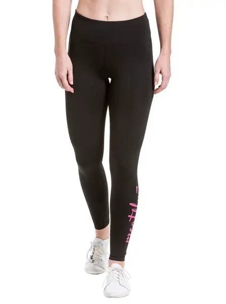 Meatfly dámské legíny Arabel Dark Pink Logo | Růžová | Velikost XS