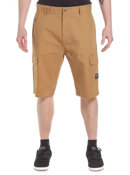 Meatfly pánské kraťasy Syndrom Beige Ripstop | Písková | Velikost 34