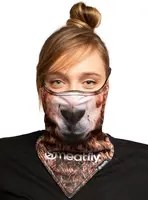 Meatfly maska Frosty Llama | Mnohobarevná | Velikost One Size