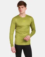 Pánské funkční triko s dlouhým rukávem kilpi spoleto-m zelená xxl