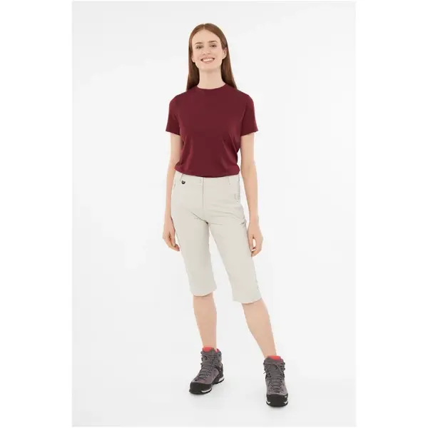 Dámské 3/4 kalhoty viking expander béžová m