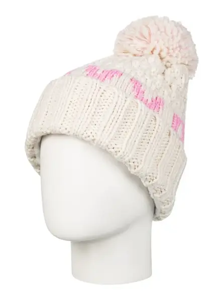 Roxy dětský kulich Tonic Girl Buttercream | Bílá | Velikost One Size