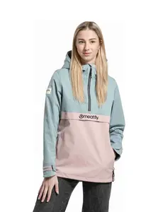 Meatfly dámská street bunda Kalle Slate / Maue | Růžová | Velikost XL