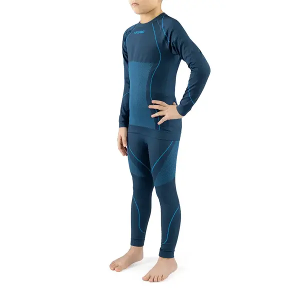 Dětský termo set viking skido tmavě modrá 128-140