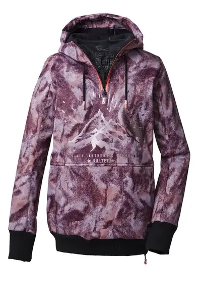 Dámská zimní bunda killtec 125 růžová 38