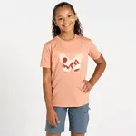 Dětské funkční tričko dare2b amuse ii světle oranžová 110-116