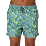 Dětské koupací kraťasy regatta skander ii zelená 158