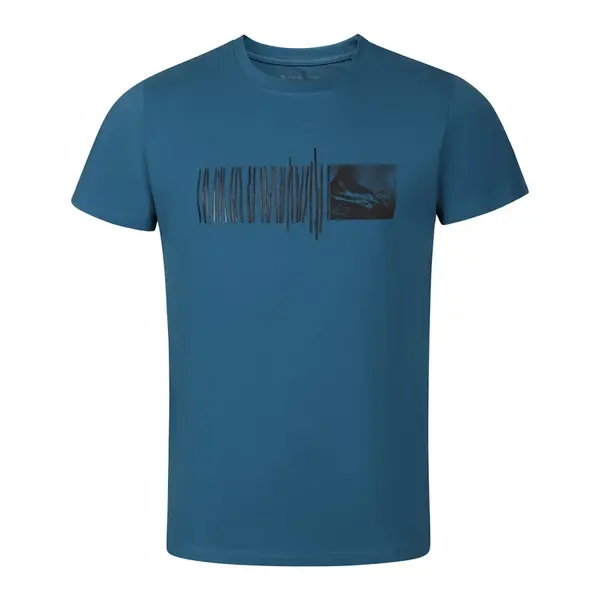 Pánské bavlněné triko alpine pro nord modrá 4xl