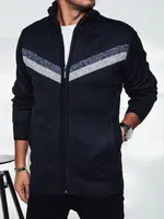 Sweter męski rozpinany granatowy Dstreet