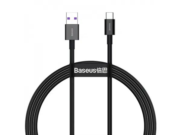 Datový kabel Baseus Superior Series Fast Charging Data Cable USB to Type-C 66W 1m, černá