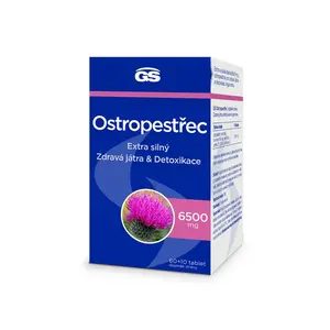 GS Ostropestřec 6500mg 60+10 tablet
