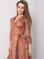 Dress-LK-SK-508381.85P-Dark Orange
