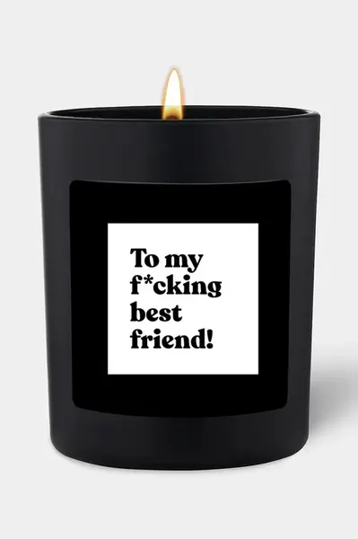 Vonná sójová svíčka CandleHand Best F*cking Friend