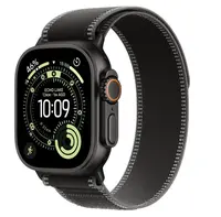 APPLE Watch Ultra 3 GPS + Cellular 49mm černý titan - černý / uhlový trailový tah - M/L