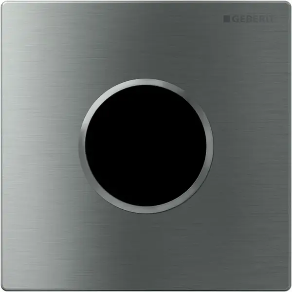 Geberit Splachovacie systémy - Elektronické ovládanie splachovania pisoárov typ 10, sieťové napájanie, kefovaná nerezová 116.025.SN.1