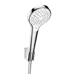 Hansgrohe Croma Select S - Ručná sprcha Vario Porter, súprava 1,60 m, biela/chróm 26411400