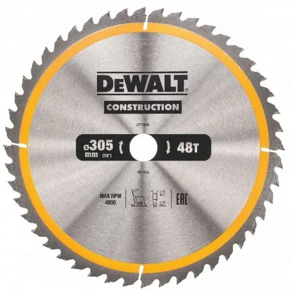 DeWALT Príslušenstvo - Pílový kotúč 305x30 mm, 48 zubov DT1959