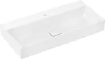 Hansgrohe Xevolos E - Umývadlo 100x48 cm, bez prepadu, s otvorom na batériu, SmartClean, biela 61102450