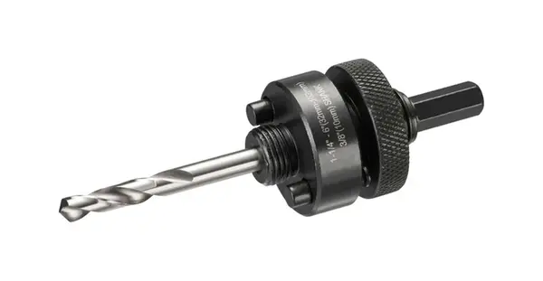 DeWALT Příslušenství - Adaptér s vodícím vrtákem pro děrovky, 32-210 mm DT90368