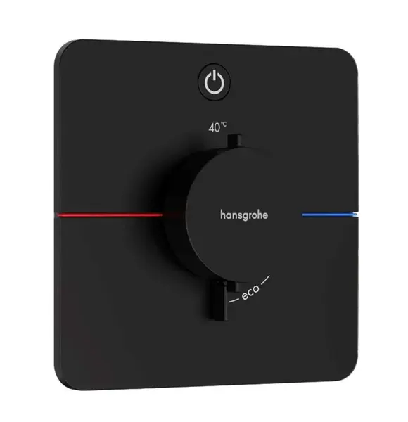 Hansgrohe ShowerSelect Comfort - Termostatická batéria pod omietku, matná čierna 15581670