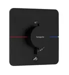 Hansgrohe ShowerSelect Comfort - Termostatická batéria pod omietku, matná čierna 15589670